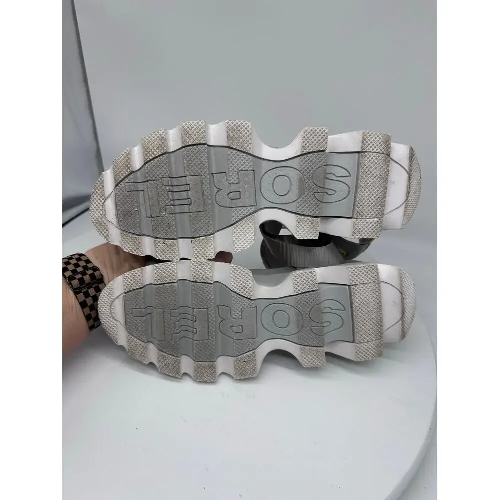 Sorel features leather